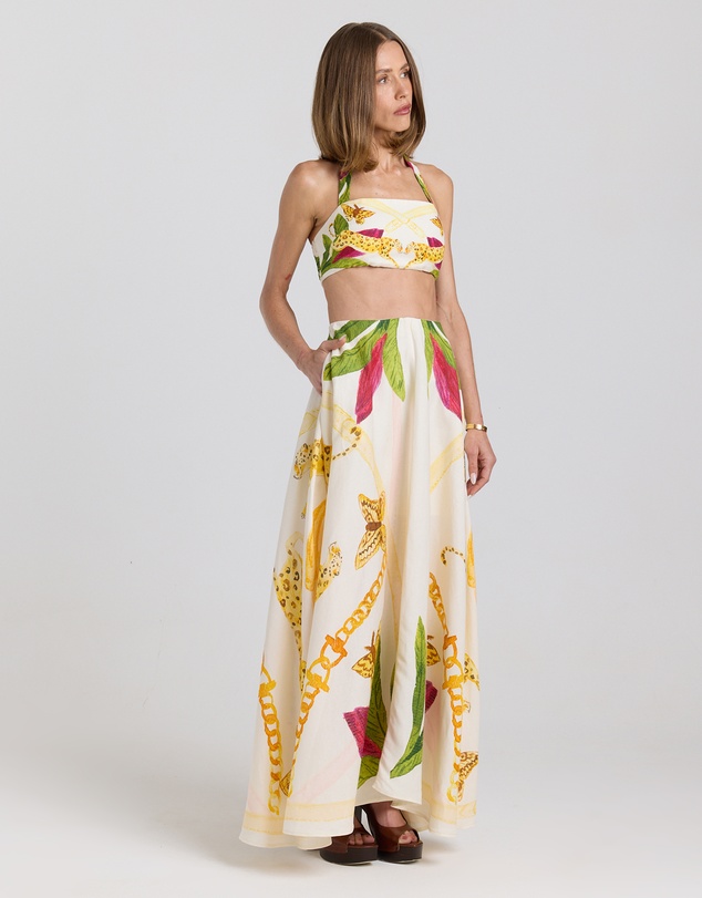 MAKU - Monaco Scarf Crop Top