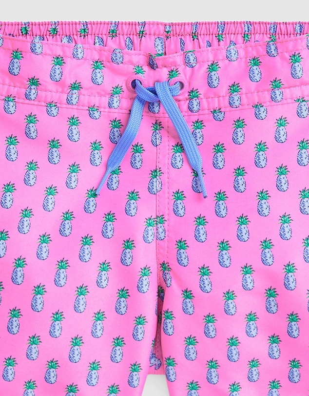 Polo Ralph Lauren - Pineapple Print Swim Trunks - Kids