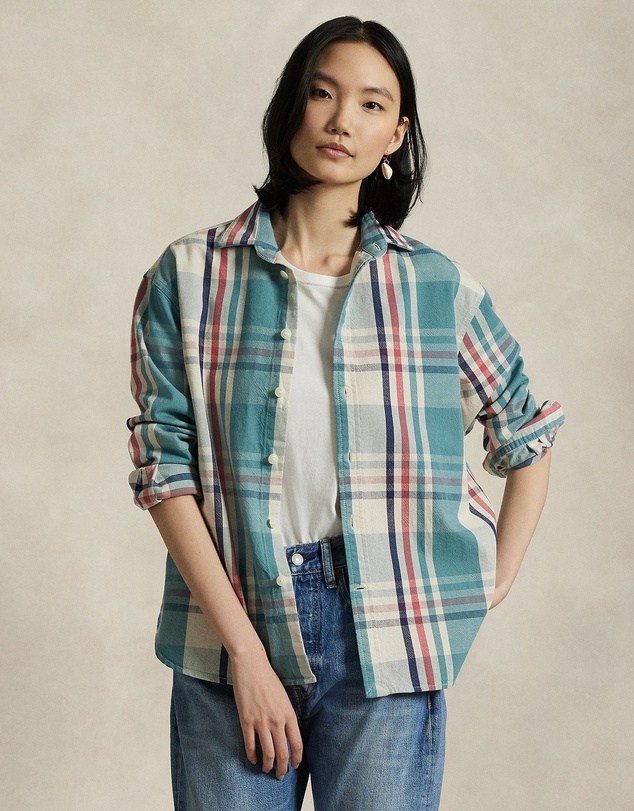 Polo Ralph Lauren - Relaxed Fit Plaid Cotton Twill Shirt