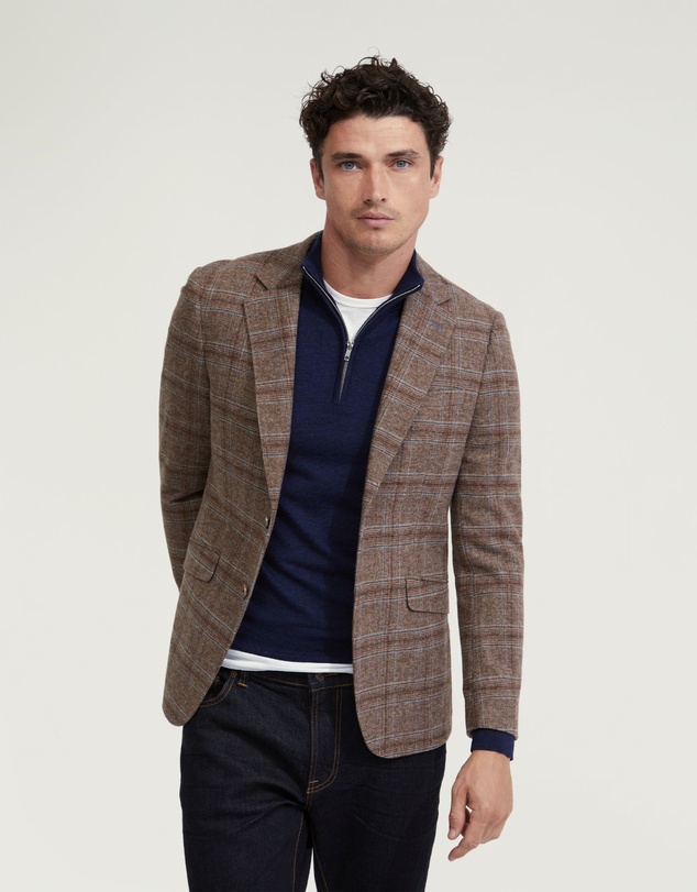 Oxford - Blake Wool Rich Checked Blazer