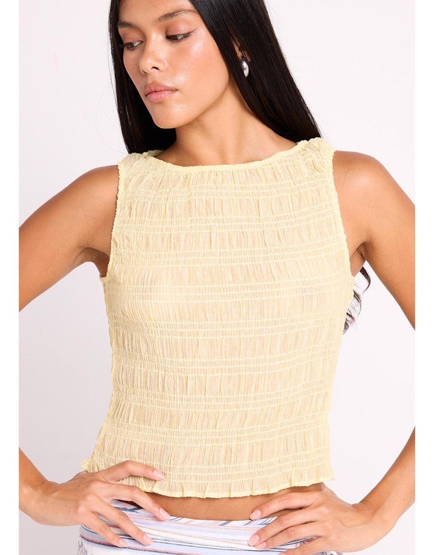Subtitled - Amalia Shirred Top