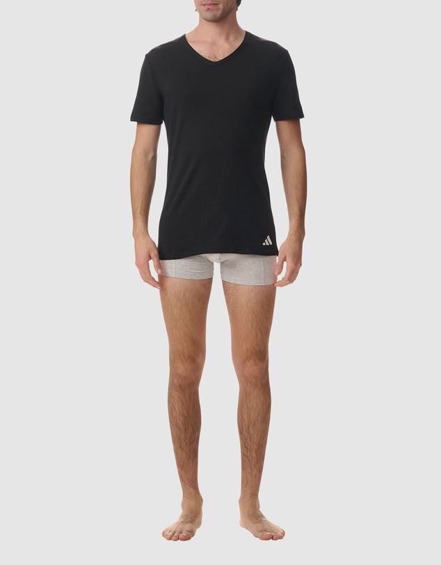 adidas Sportswear - 2 Pack Active Flex Cotton V-Crew Neck T-Shirt