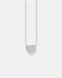 THOMAS SABO - Necklace with heart pendant and white zirconia