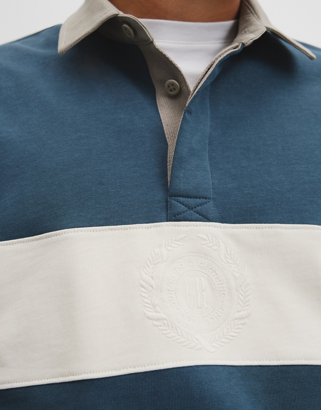 Country Road - Australian Cotton Panel Rugby Polo