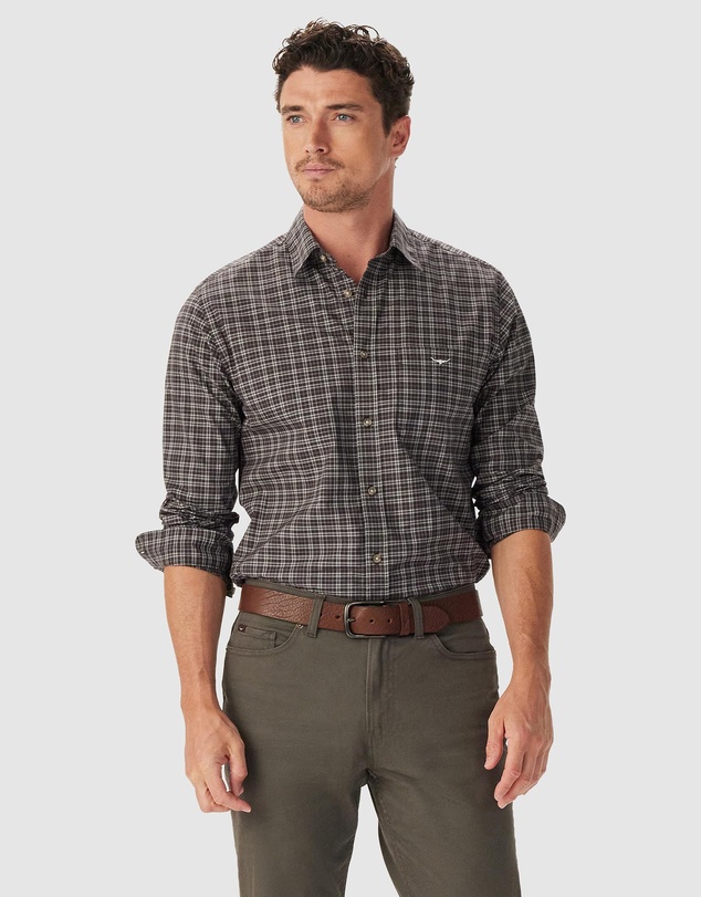 R.M.Williams - Warrah Poplin Check Shirt