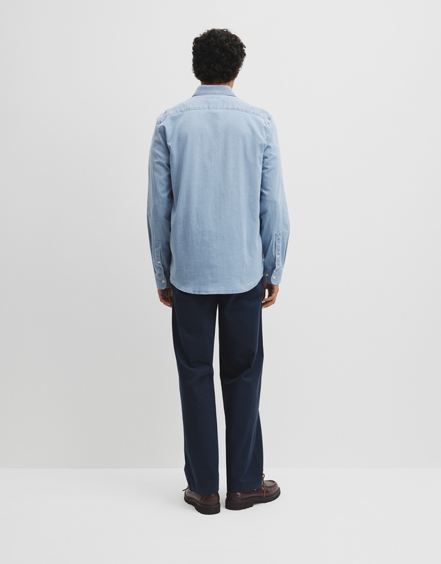 Country Road - Slim Fit Chambray Shirt