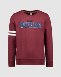 B.Nosy - Sweatshirt with Teddy Embroidery - Kids-Teens