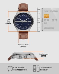 Armani Exchange - Dark Brown Men's Analogue Watch
