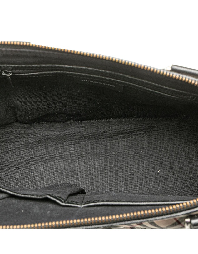 Pre-Loved by Azura Reborn - Pre-Loved Nova Check Canvas Handbag