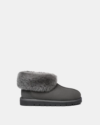EVERAU - EverAU Ugg Mallow Slipper Sheepskin Upper House Shoes