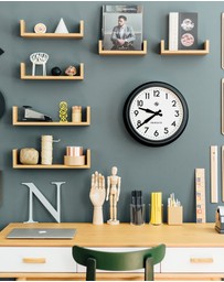 Newgate - Newgate 50S Electric Clock Black