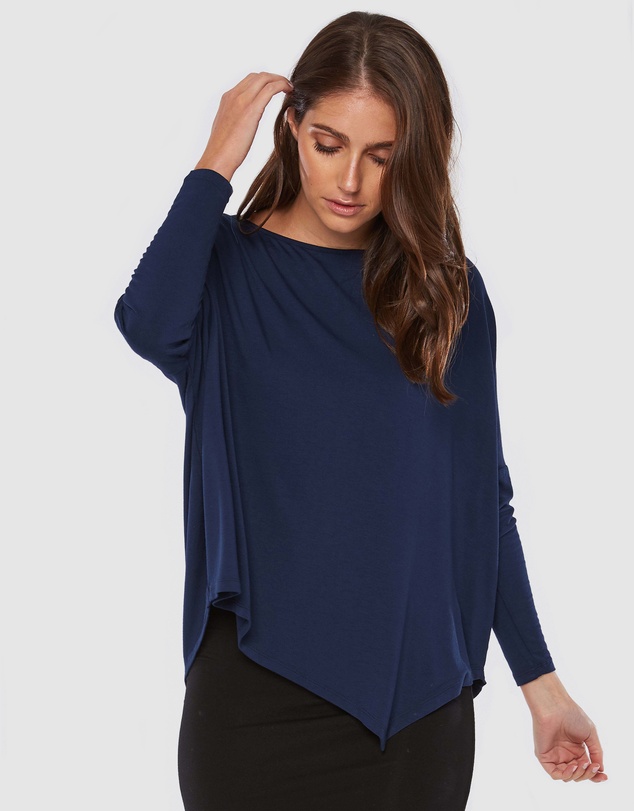 Bamboo Body - Relax Bamboo Boatneck Top