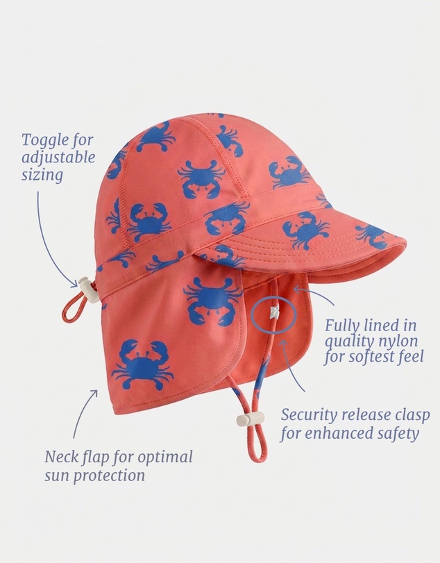 Toshi - Swim Flap Cap Pirate - Babies-Kids
