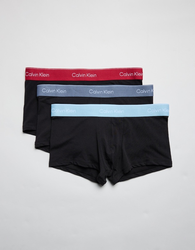 Calvin Klein - 3-Pack Icon Cotton Stretch Low Rise Trunks