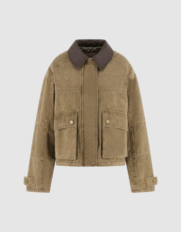 GUESS - Manon Cropped Field Jacket