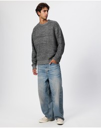 Thrills - Union Box Crop Crew Knit