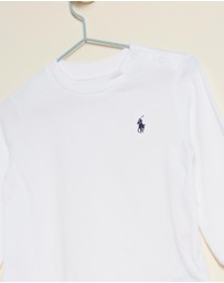 Polo Ralph Lauren - Embroidered Logo LS T-Shirt - Babies