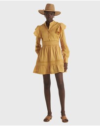 Zerafima - Prairie Lace Mini Dress