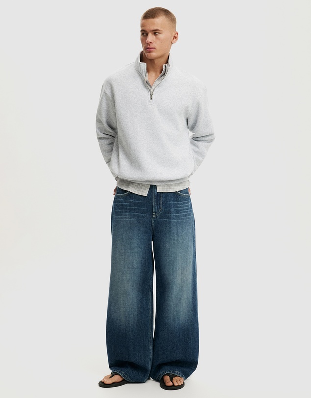 Cotton On - 1/4 Zip Fleece