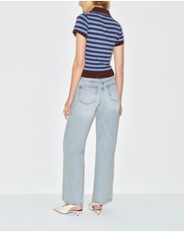 Reformation - Bentley Cotton Polo Sweater