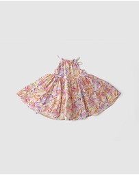 WITH LOVE FOR KIDS - Cotton Muslin Dress - Babies - Kids