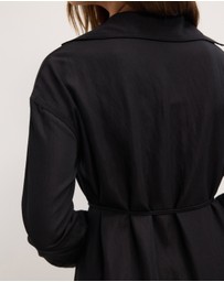 The Fated - Clementine Mini Shirt Dress
