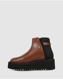 B.Coops - Arwen Flatform Ankle Boots