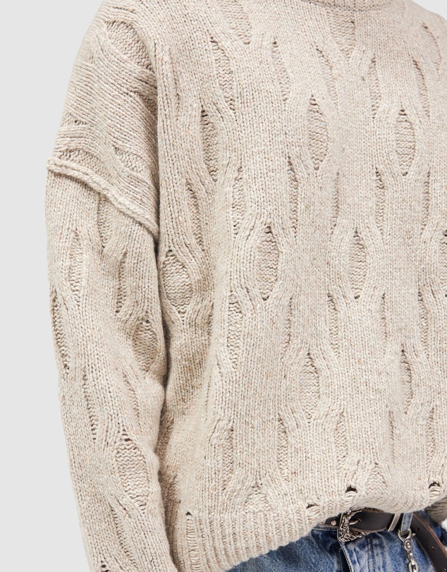 Represent - Distress Knit Sweater