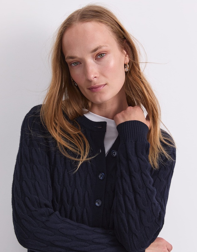 Sportscraft - Merino Cable Cardigan