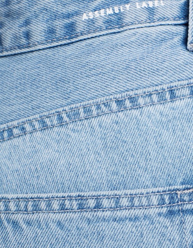 Assembly Label - High Waisted Rigid Jeans
