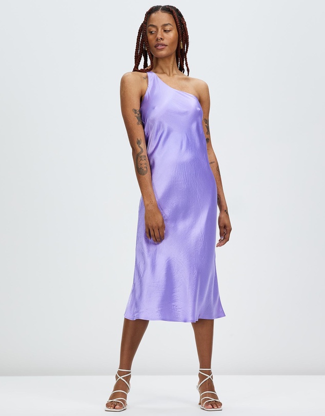 Third Form - Crush Bias One Shoulder Midi