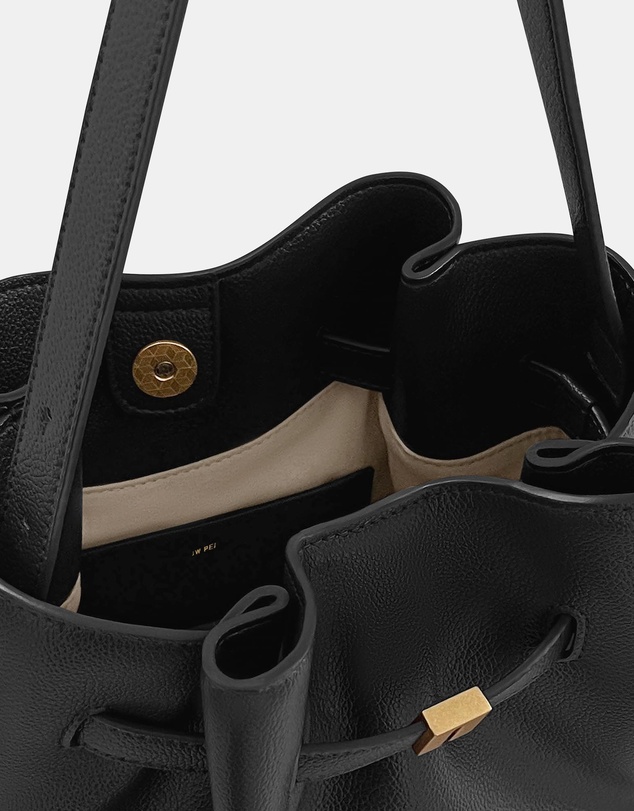 JW PEI - Clara Lock Accent Bucket Shoulder Bag