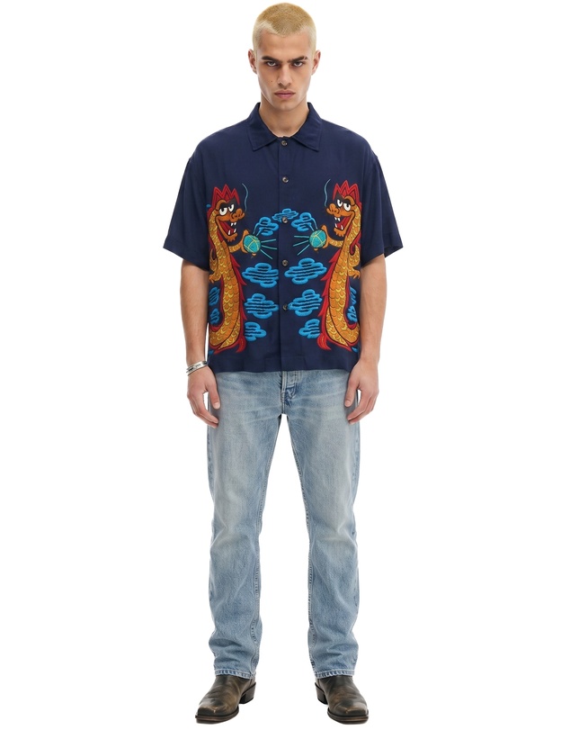 THE TALES - Lucky Dragon oversized Shirt