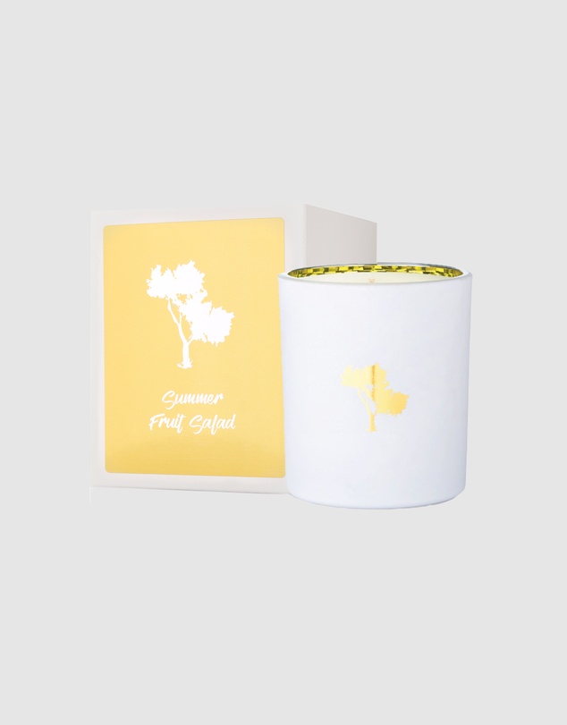 Silk Oil of Morocco - Summer Fruit Salad Luxe Natural Soy Candle