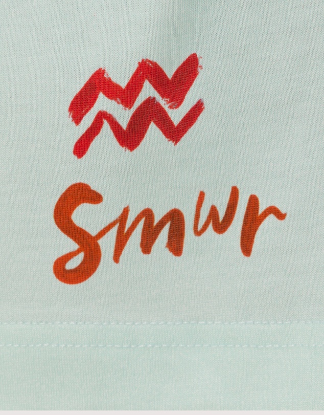 The Somewhere Co - Aquarius Astrology Oversized Tee