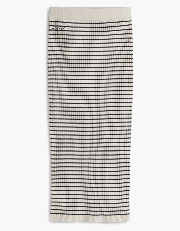 Desigual - Striped Knit Midi Skirt
