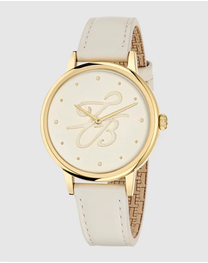 Ted Baker - Phylipa 36mm Cream Leather Watch