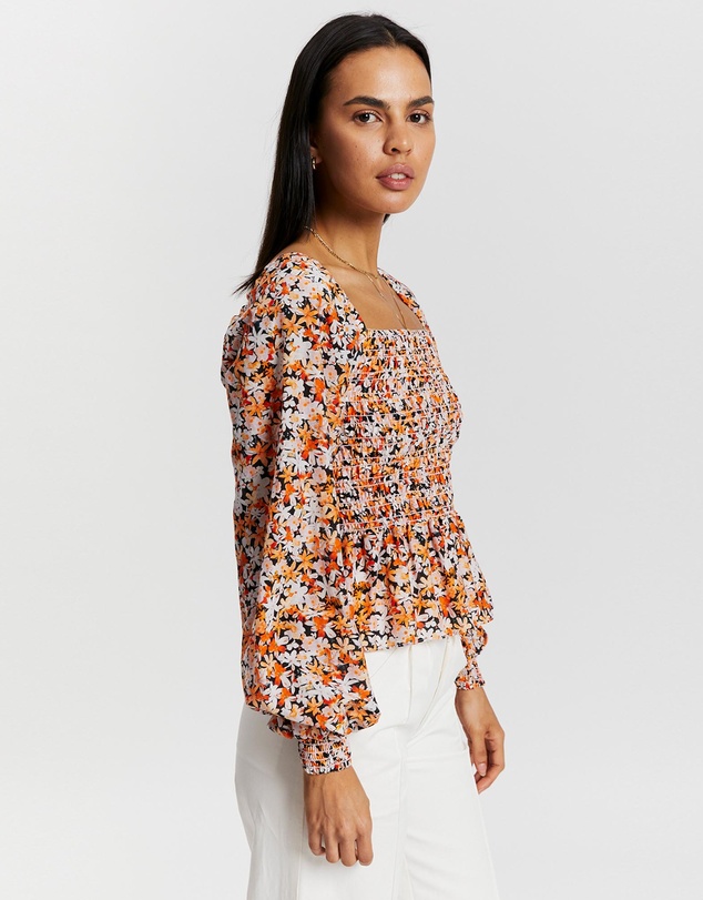 Sofia Irina - Smock Blouse