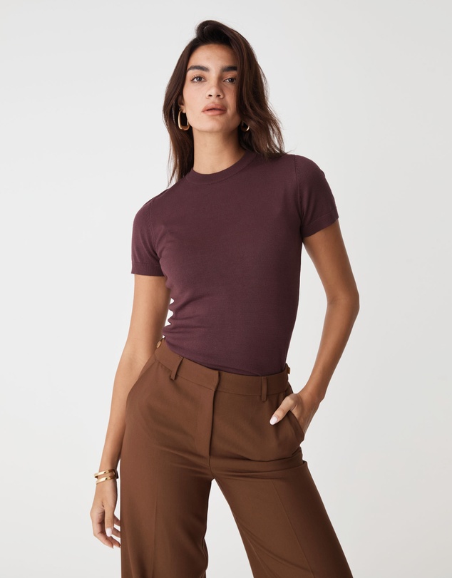 Forcast - Catherine Short Sleeve Knit