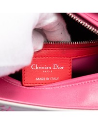 Pre-Loved by Azura Reborn - Pre-Loved Medium Tricolor Lambskin Macrocannage Stitched Lady Dior