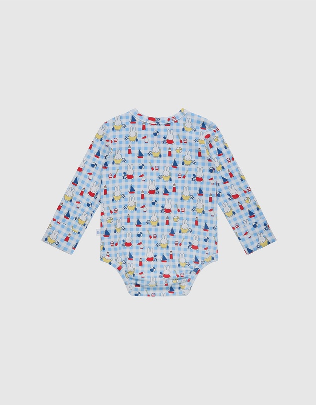 Kynd Baby - Miffy Comfy Bodysuit Long Sleeve in Nautical