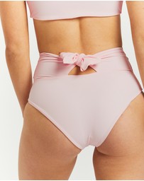 Fiola Rose Swim - Leilani High Waisted Bottoms