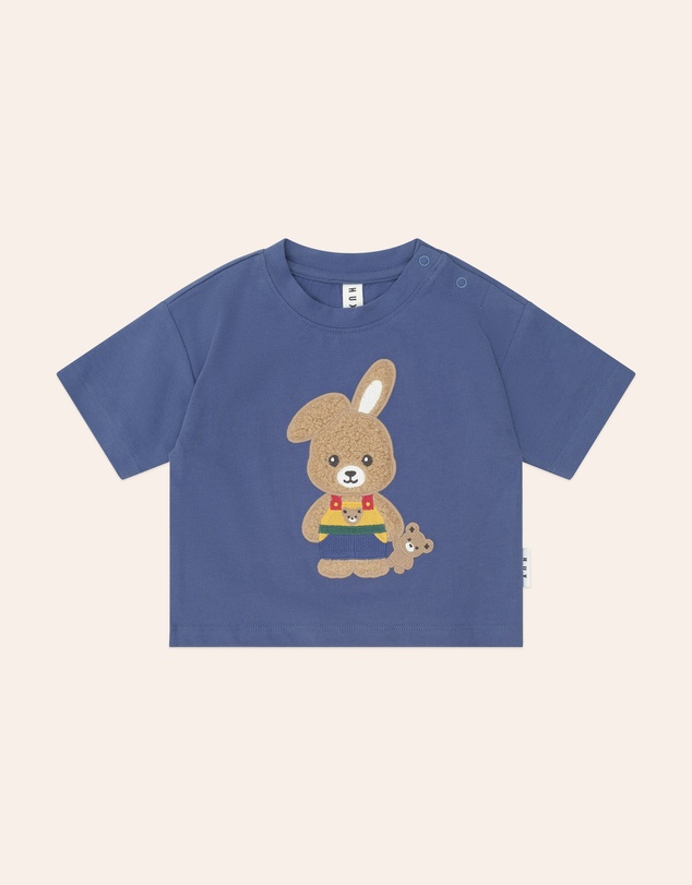 Huxbaby - Colour Block Bunny Tee - Babies-Kids