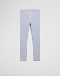 Country Road - Organically Grown Cotton Blend Solid Rib Legging