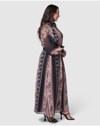 Something 4 Olivia - Evie Maxi Shirt Dress