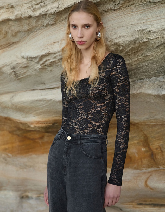 KIVARI - Bonnie Lace Bodysuit