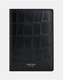 Oroton - Jordan Passport Holder Texture