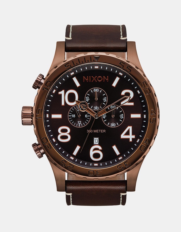Nixon - 51-30 Chrono Leather Watch