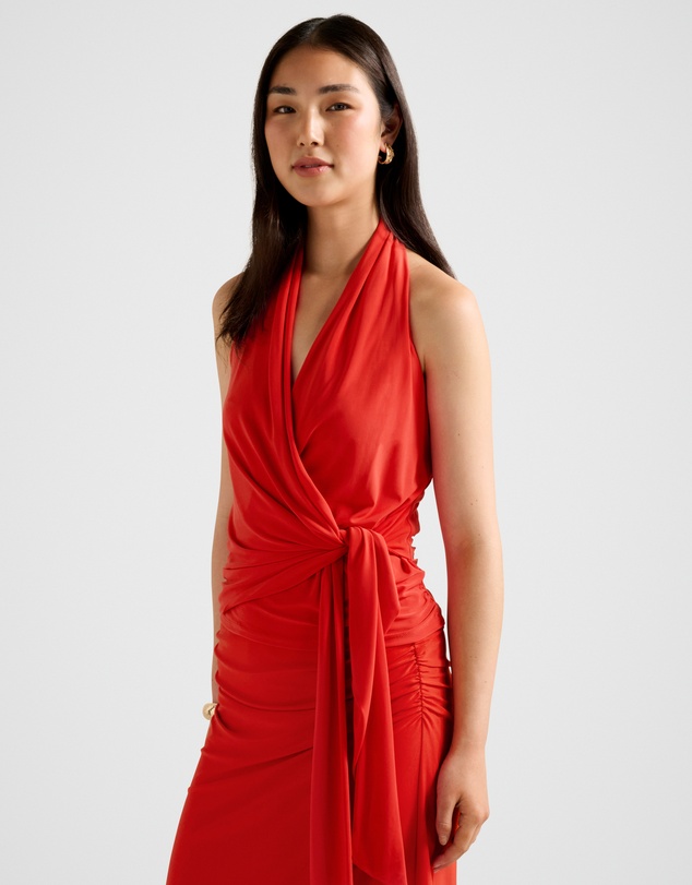 Forever New - Gianna Wrap Halter Neck Top
