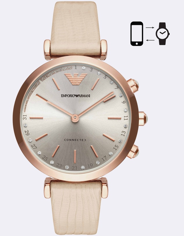 Emporio Armani - Hybrid Smartwatch Nude